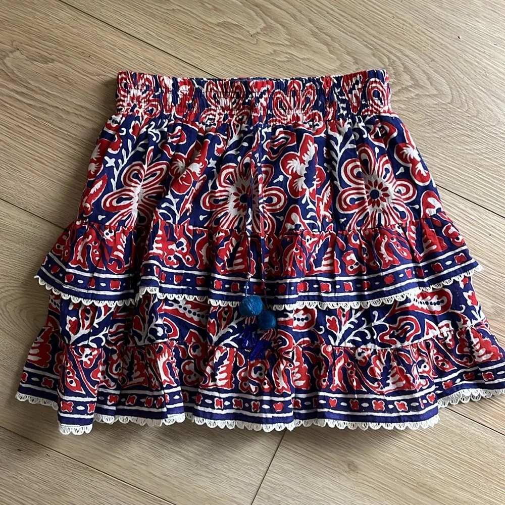 Like-new BELL by Alicia Bell girls floral skirt